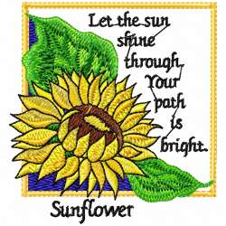 Words Embroidery Design 1